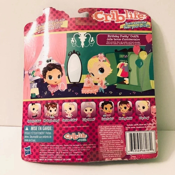 Hasbro Baby Alive Crib Life Clothing Outfit Accessories - Picture 7 of 16